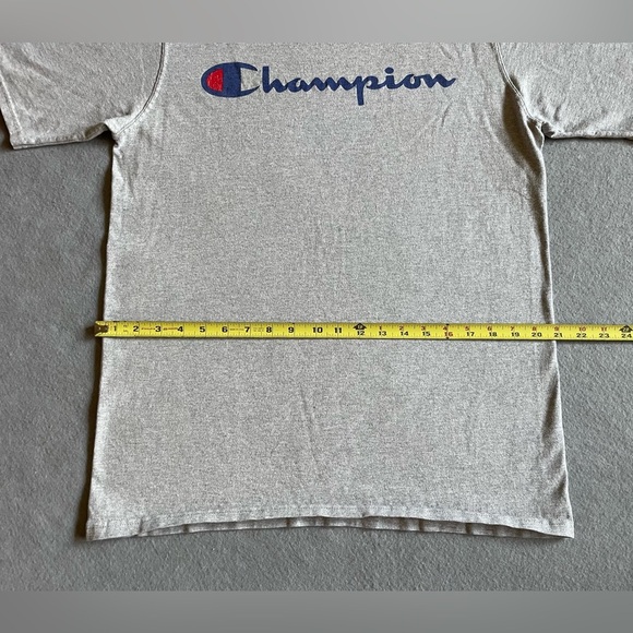 Champion Classic Men’s T-Shirt Gray Size Large Heavyweight - Picture 3 of 6